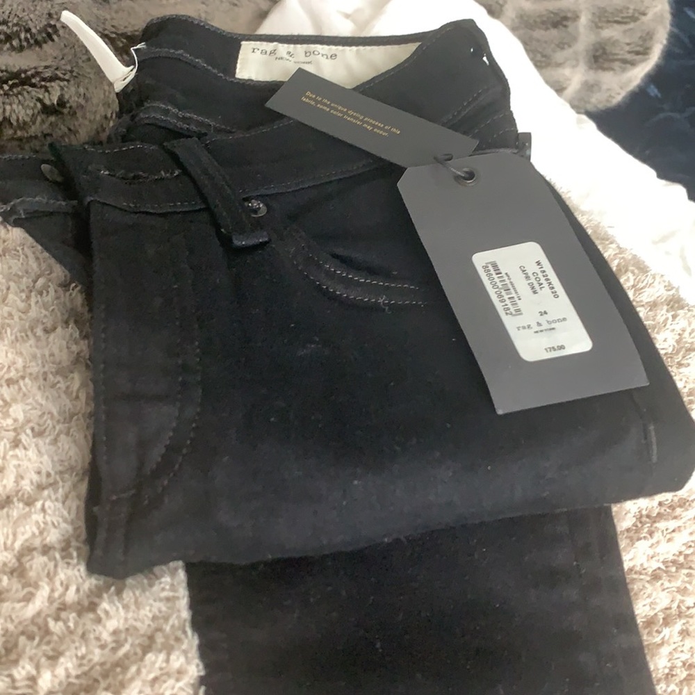 Rag and Bone black jeans NWOT